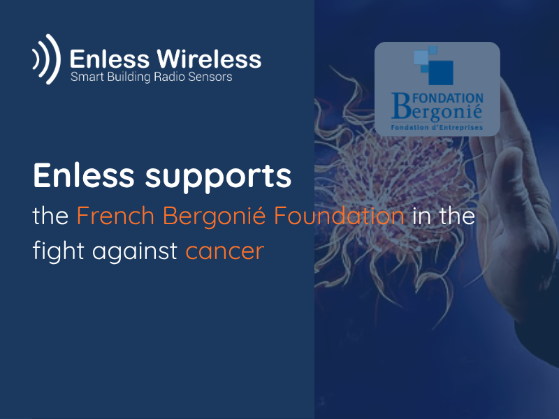 Enless sostiene la Fondazione francese Bergonié nella lotta contro il cancro