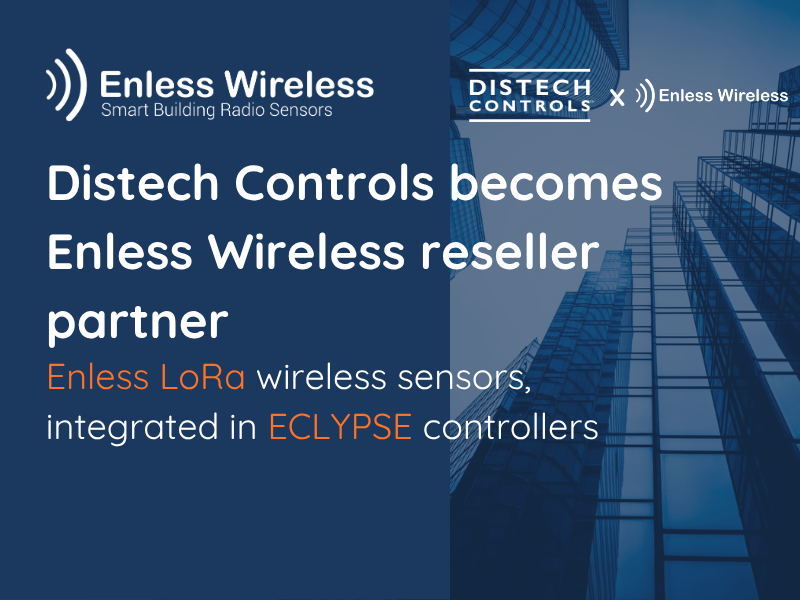 Distech Controls becomes Enless Wireless reseller partner