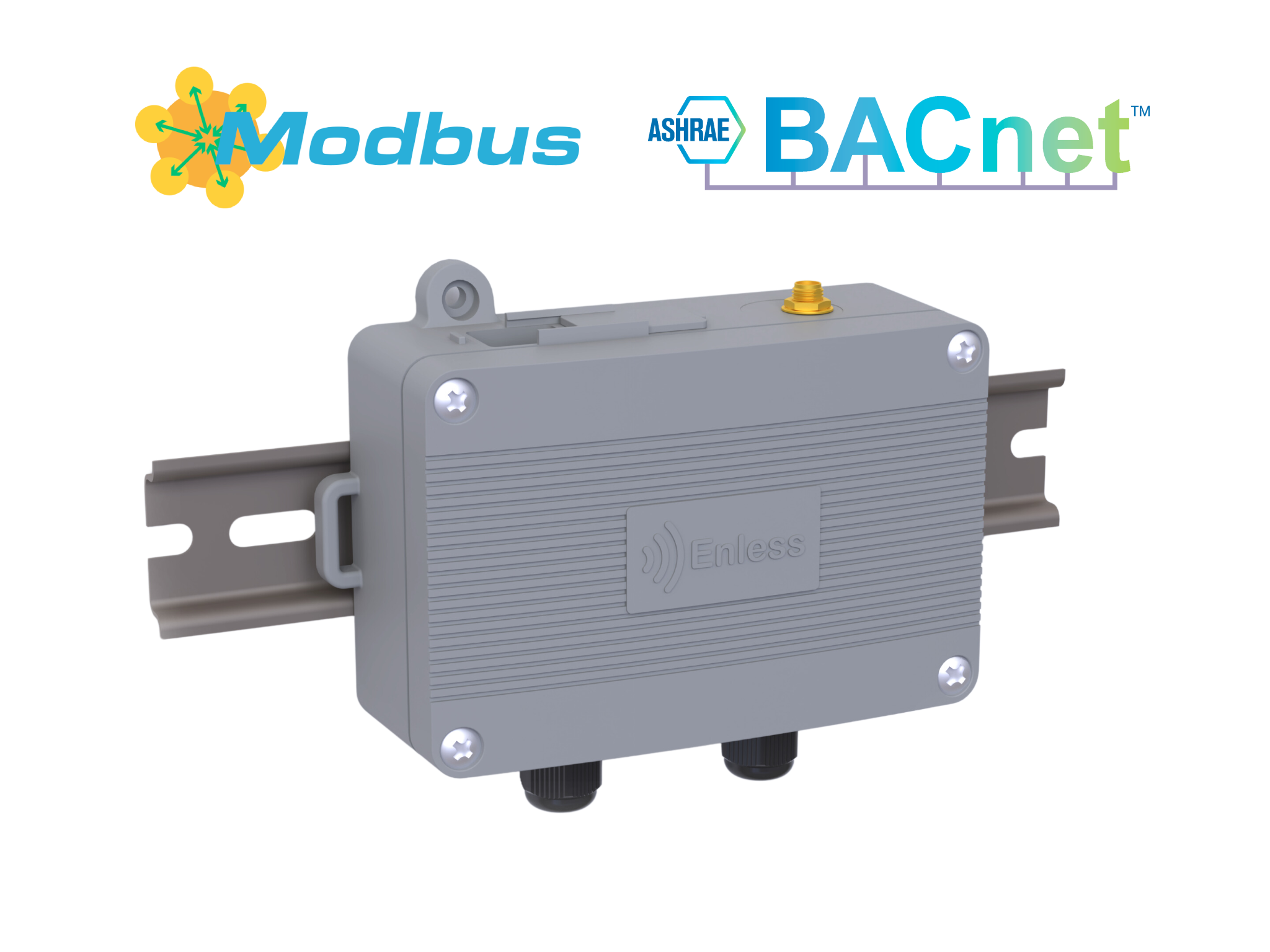 Recetor LoRa Modbus e BACnet