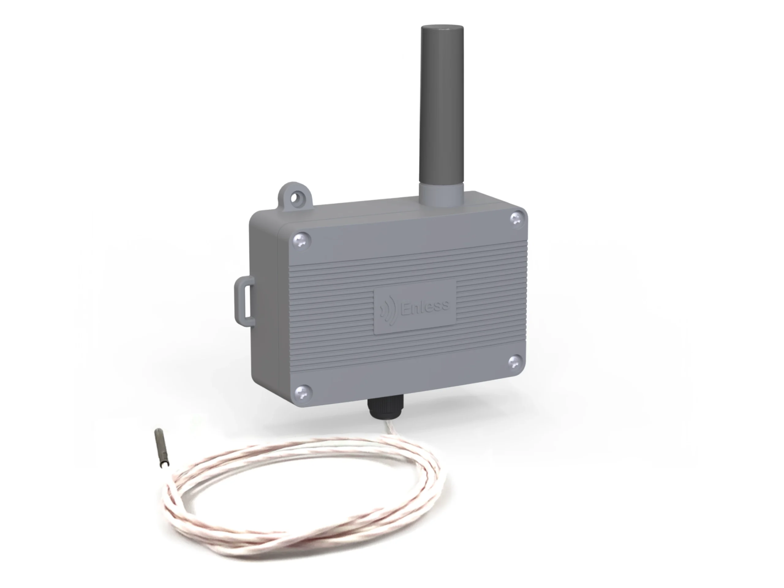 LoRaWAN temperature sensor with single PT1000 contact probe