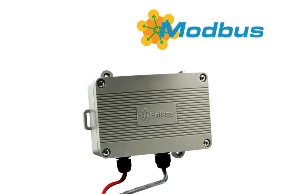 Modbus receiver LoRa - TCP/IP and RTU RS485 / RS232 interfaces - Enless ...