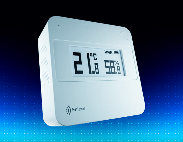 Capteur de température et humidité LoRaWAN avec écran