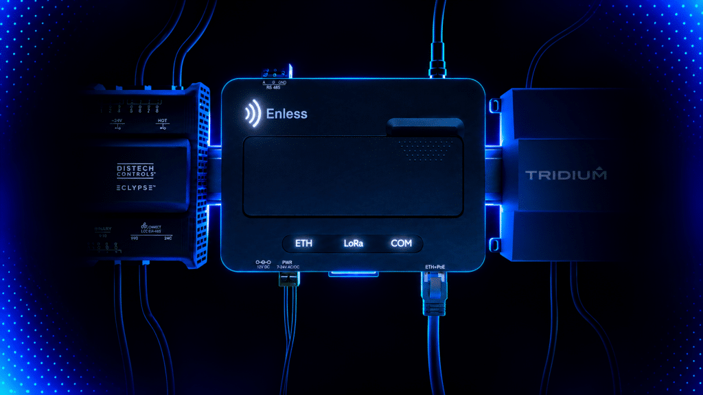 LoRaWAN, Modbus, and BACnet gateway
